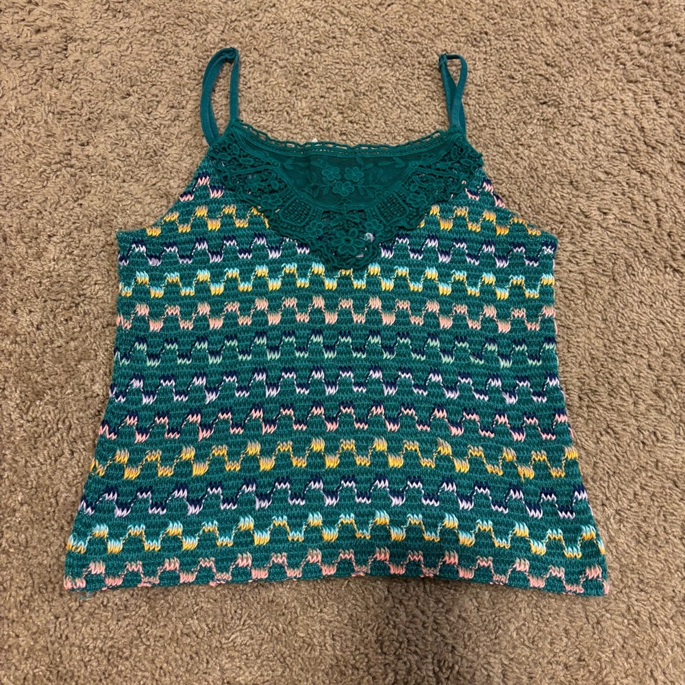 Free People crochet tank top